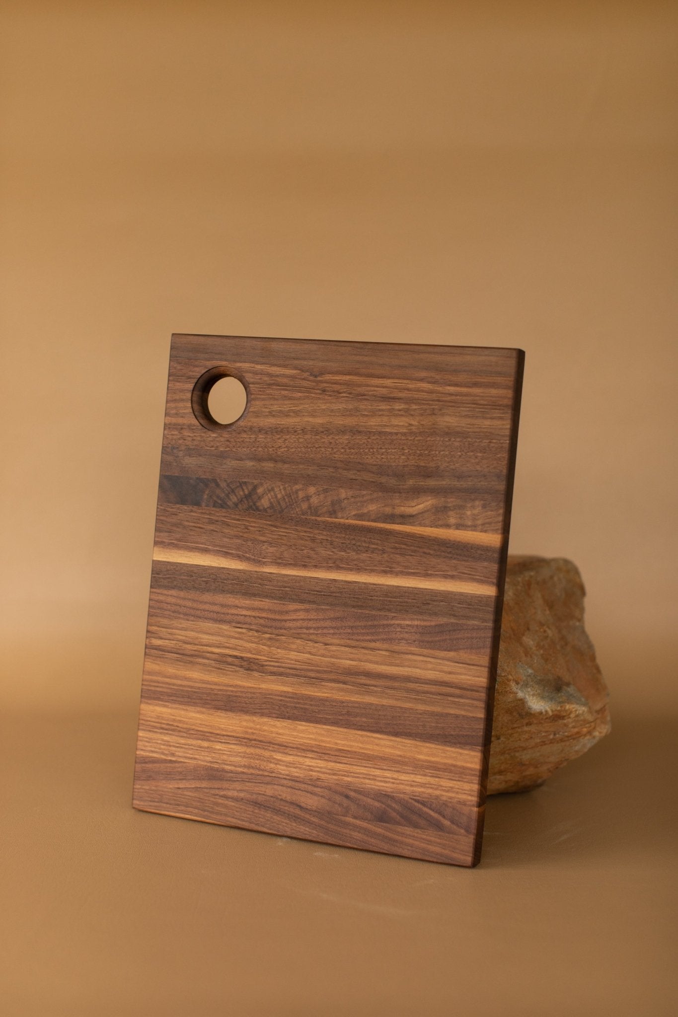 Handcrafted Walnut Cutting Board by Frankie McWhirt - 10" x 16.25" - Acorn Bluff Farms