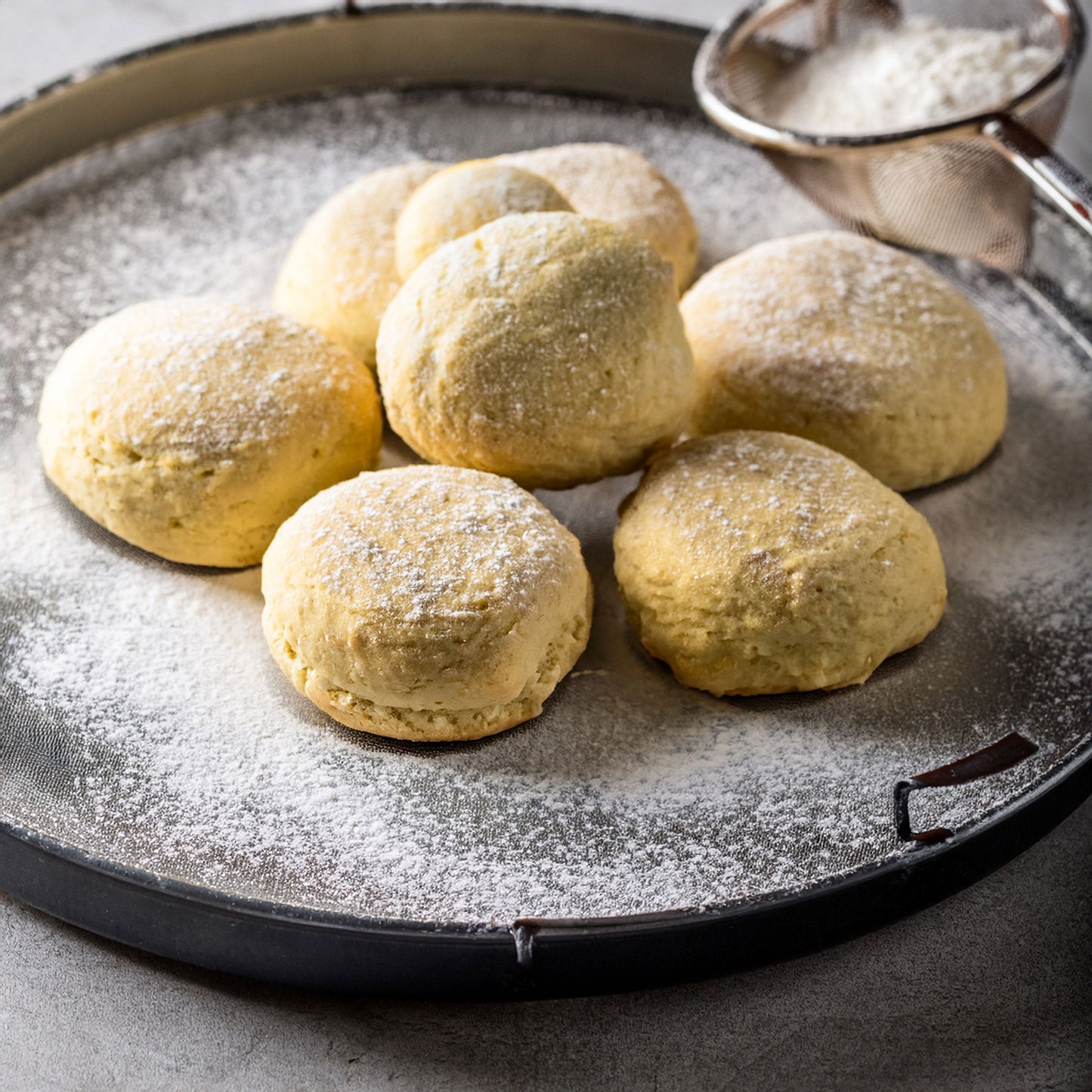 Old fashioned lard biscuits