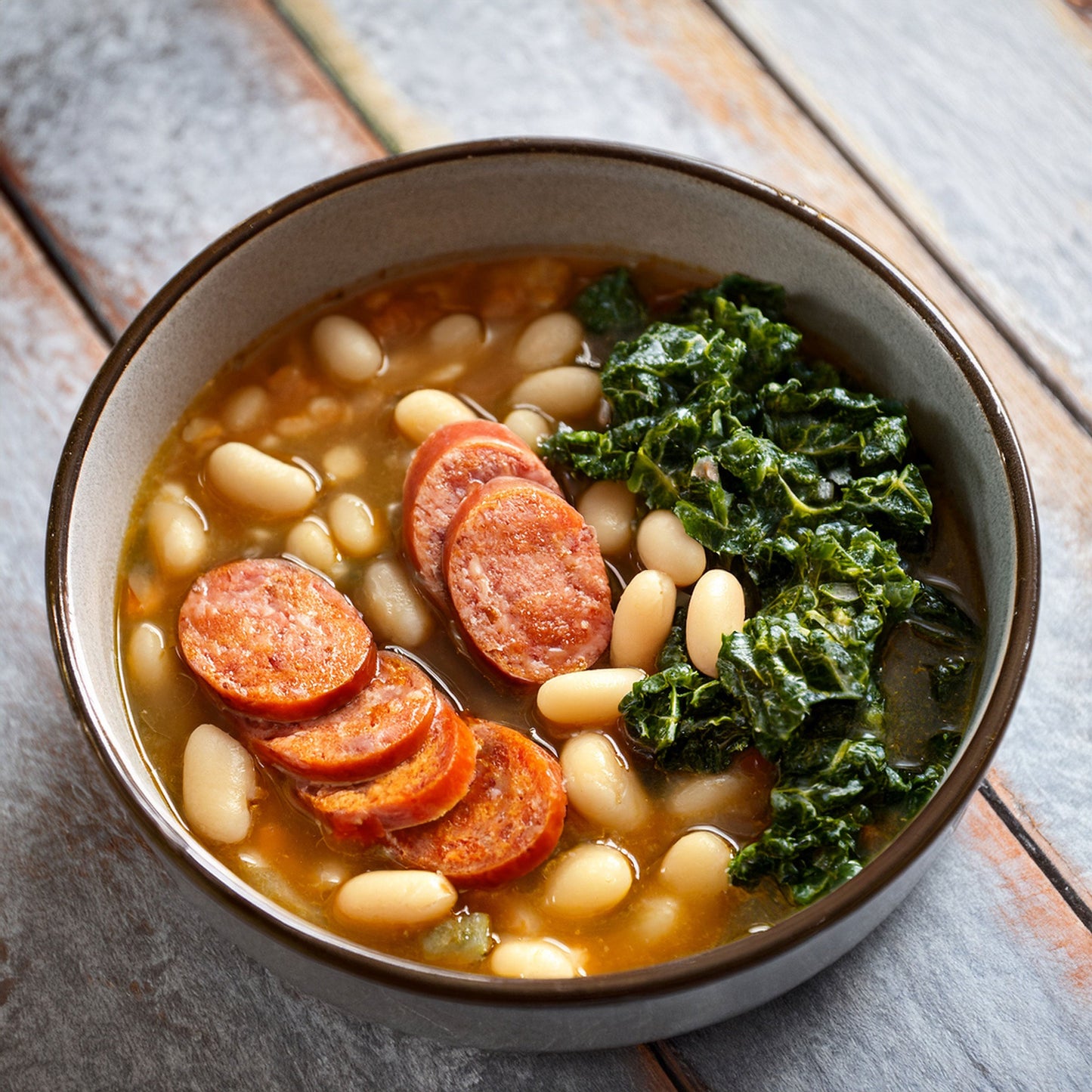 Tuscan white bean and sausage soup