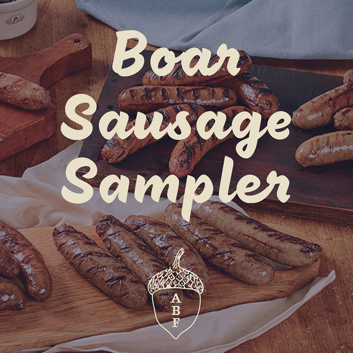 Boar Sausage Sampler