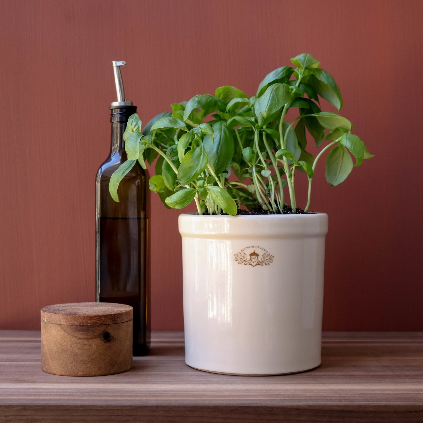crock plant pots Stoneware 2 Quart Crock- FREE shipping. Made in America. – Acorn Bluff Farms